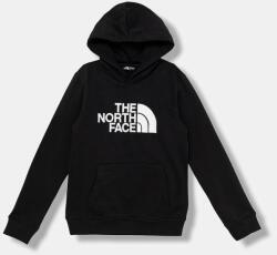 The North Face gyerek felső TEEN DREW PEAK PULLOVER HOODIE - fekete 124-129