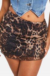 Boohoo Mini Szoknya Animal Print H3R B18__S