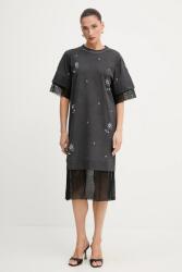 PINKO pamut ruha REIMAGINE by Patrick Mcdowell - barna M