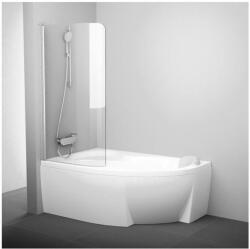 RAVAK Rosa CVSK1 160/170 bal kádparaván szatén+transparent (7QLS0U00Y1) - groszmann