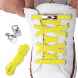 Sulpo Kötés nélküli cipőfűző sportcipőhöz Sulpo sárga (Sznurówki bez wiązania S014_Z_08)