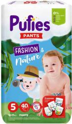 pufies Scutece chilotei Pufies Pants Fashion & Nature 5, 40 buc (23152)