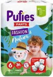 pufies Scutece chilotei Pufies Pants Fashion & Nature 6, 36 buc (23153)