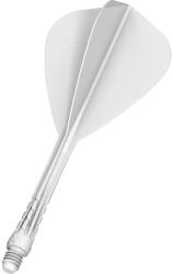 Mission Fluturas si tija darts Mission Force 90 Vortex alb, fluturas Kite si tija lunga (M002091)