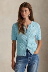 Ralph Lauren pamut kardigán - kék S