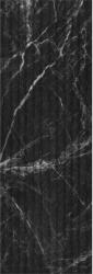 BIEN Faianta rectificata tip marmura, Adela Anthracite Decofon 30x90, negru, finisaj lucios (8697497137665)