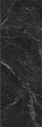 BIEN Faianta rectificata tip marmura, Adela Anthracite 30x90, negru, finisaj lucios (8697497137689)