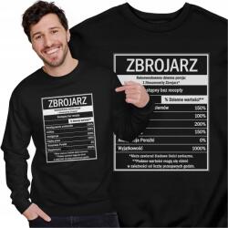 Freshtop Páncélos pulóver Vicces Ajándék Címke Gda Férfi pulóver