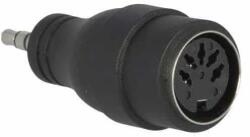  Adaptor DIN 5 pini mama - Jack 3.5 mm mufa stereo tata dreapta (JC35W-DIN5G)