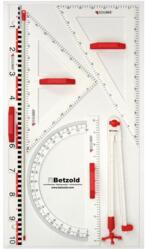 Betzold Geoliner táblai vonalzókészlet - mágneses körzővel (8854)
