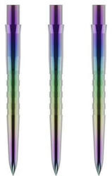 Mission Darts Darts cserélhető fémhegy Mission Caliburn EVO Grooved 26mm szivárvány