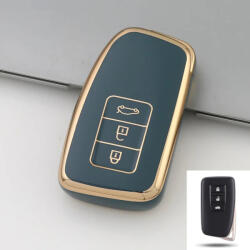  Lexus smart kulcs TPU tok kék arany (TLE007AKE)