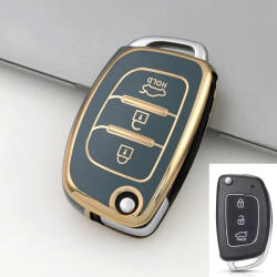 Hyundai 3 gombos bicskakulcs TPU tok kék arany (THY003AKE)