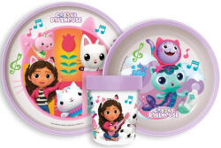  Gabi babaháza Wonderland csúszásmentes étkészlet, micro műanyag szett (JVL66675) - oliviashop