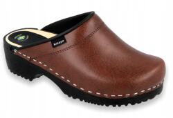  Tömör Járókelő Fa Klogga gumi alsó 36-os (COMFORT-KLOGGA-CL-BROWN-36)