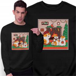 Freshtop Ünnepi Pulóver Ajándék Karácsony Tengerimalac Család Karácsonyfa Állatok