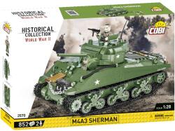 COBI Építőkészlet HC WW2 M4A3 Sherman (COBI-2570)