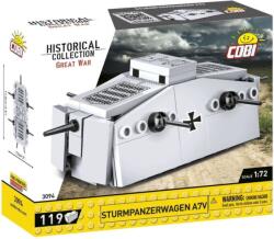 COBI Építőkészlet HC GW Sturmpanzerwagen A7V 1: 72 (COBI-3094)