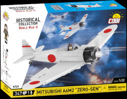 COBI Építőkészlet HC WW2 Mitsubishi A6M2 "Zero-Sen" (COBI-5729)