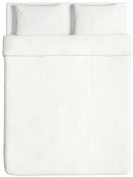 IKEA Ängslilja ágyneműhuzat garnitúra 200x200 50x60 cm pamut fehér Ágynemű (903.185.46)