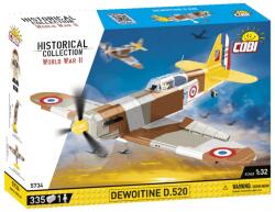 COBI Építőkészlet HC WW2 Dewoitine D. 520 (COBI-5734)