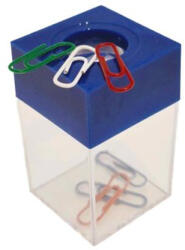  Gemkapocstartó, mágneses, átlátszó-kék (INJ0570) - onlinepapirbolt