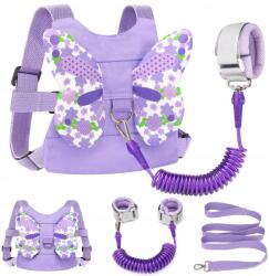  Fejpánt Póráz Biztonsági Vállpánt Gyermek Szökés Ellen Lila (Smycz dziecięca FIOLET)