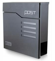 Bituxx Modern grafit postaláda újságtartóval horganyzott acél Bituxx (M16445)