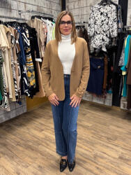  Babett camel kardigán