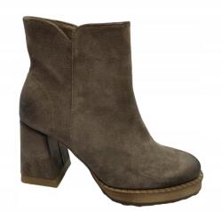 Exquisite Bakancs 1477 MÉRET39 Bőr Bézs Szürke Velúr (1477)