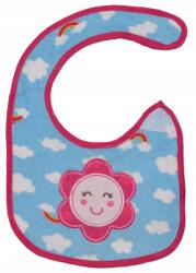 Akuku Pamut Előke Tépőzárral Virág (A0274)