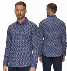 s.Oliver Férfi hosszú ujjú ing s. Oliver sötétkék, L (10.3.11.11.120.2152500.59A1.L)