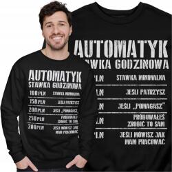 Freshtop Pulóver Automatizálás Vicces Ajándék Tét Distressed Férfi pulóver