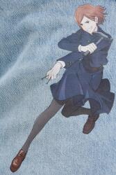 HUGO Blue Дънкова пола Hugo Blue HUGO x Jujutsu Kaisen (50557549)