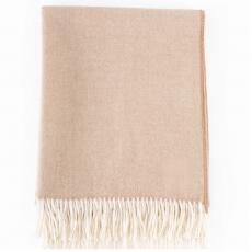 Interblanket Луксозно Одеяло От 100% Бейби Алпака Вълна - Бежов | 130×180 См, 500 Г