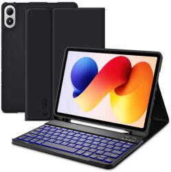 Tech-Protect SC Pen Keyboard husa cu tastatura pentru Xiaomi Poco Pad M1 / Redmi Pad 2 Pro 12.1'', negru