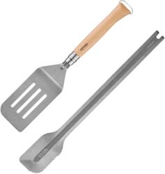 Opinel Barbecue súprava (N°13 + kliešte + špachtla), závesné balenie 002731