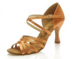 Artis női tánccipő - DL-2, testszínű 7 cm Flare Méret: 38