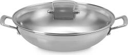 Le Creuset Wok cu capac, cu 3 straturi, 30 cm, 2 piese (96101130000000)