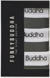 Funky Buddha Slipuri pentru bărbați Maypo 3Pachet FBM011-080-10-BLACK (FBM011-080-10-BLACK)