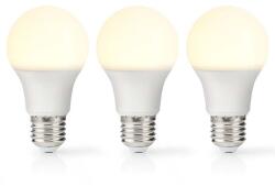 Nedis LED-es izzó meleg fehér 3 db (LBE27A603P3) (LBE27A603P3) (LBE27A603P3)