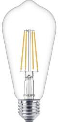 Philips 76305300 LED EEK E (A - G) E27 Speciális forma 7 W = 60 W Melegfehér (Ø x H) 6.4 cm x 14 cm 1 db (76305300) (76305300)