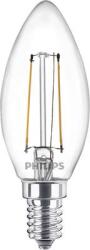 Philips 77753100 LED EEK E (A - G) E14 Gyertya forma 2 W = 25 W Melegfehér (Ø x H) 3.5 cm x 9.7 cm 1 db (77753100) (77753100)