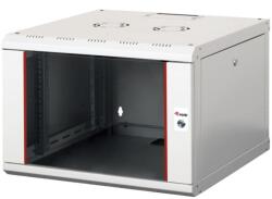 Equip 19" előre szerelt fali rack szekrény 7U 600x600mm szürke (EPM-07-6060-G-CBAA) (EPM-07-6060-G-CBAA) (EPM-07-6060-G-CBAA)