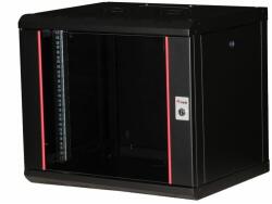 Equip EPM-09-6045-B-CBAA állvány 9U Falra szerelhető állvány Fekete (EPM-09-6045-B-CBAA) (EPM-09-6045-B-CBAA)