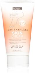 Beauty Formulas Menthol & Peppermint lábkrém a száraz és repedezett bőrre 75 ml