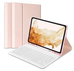 Gigapack Samsung Tab A8 10.5 LTE (2021) / Tab A8 10.5 WIFI (2021) GIGAPACK Tok álló, bőr hatású FLIP, angol nyelvű, RÓZSASZÍN (GP-126365) (GP-126365)