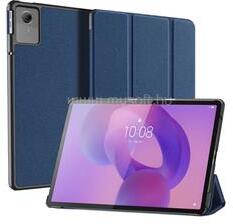 Dux Ducis Lenovo Idea Tab / Idea Tab DUX DUCIS DOMO tok álló, bőr hatású aktív FLIP, textil minta, SÖTÉTKÉK (GP-179079) (GP-179079)