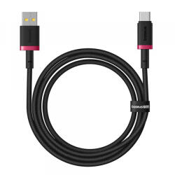 Baseus Cablu Date si Incarcare USB-A - USB-C Baseus Dura Series, 60W, 1m, Rosu P10377802U01-01 (P10377802U01-01)
