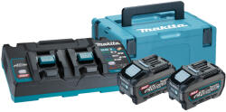 Makita akkumulátor szett 2xbl4050f + dc40rb (191u13-9)